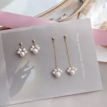 925 Silver Moonstone Ear Clip Gold Temperament — feature 8
