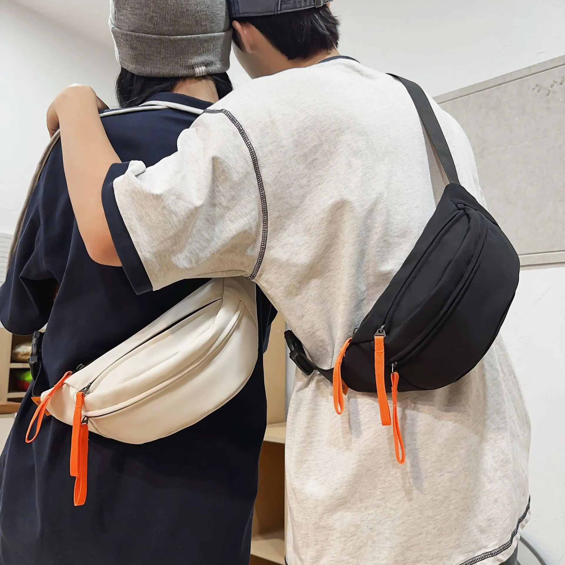 Men's Waterproof Japanese Style Crossbody Bag