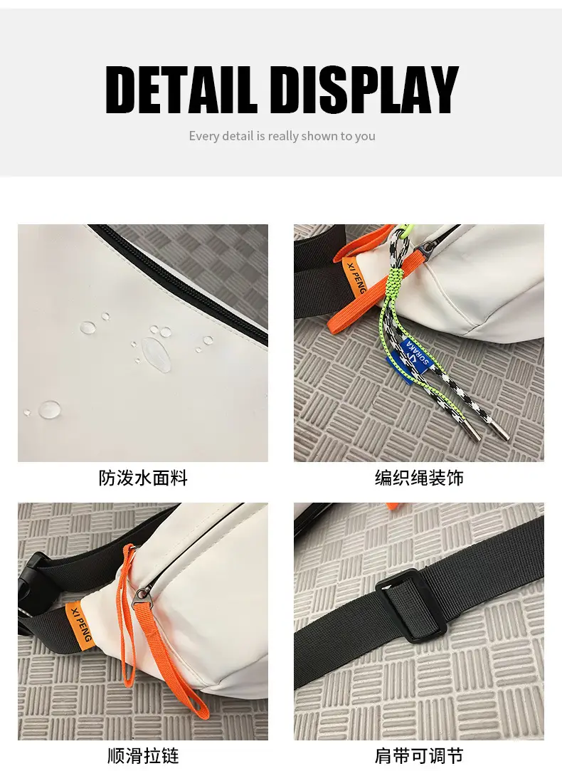 Men's Waterproof Japanese Style Crossbody Bag — feature 17