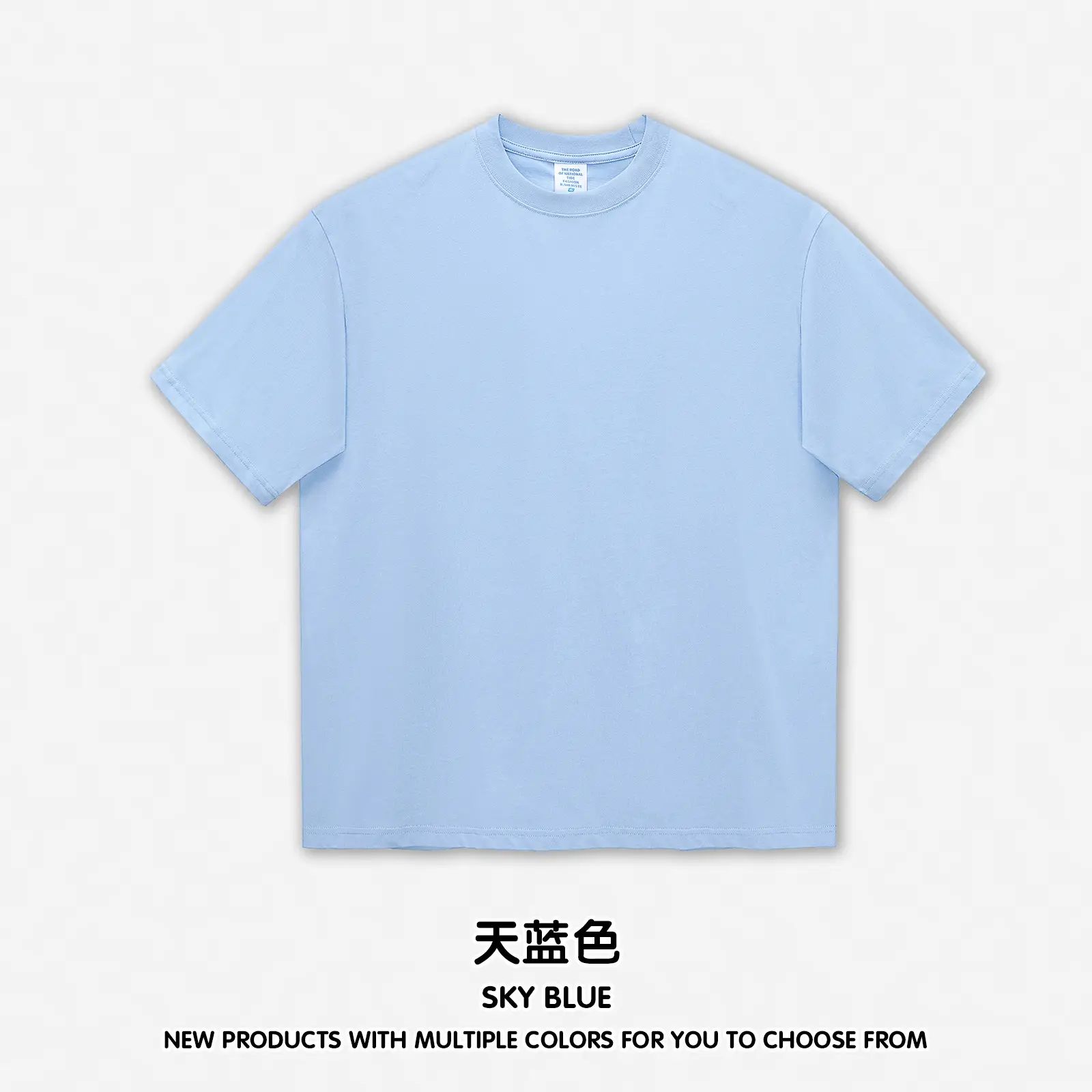Mint Short Sleeve Cotton T-Shirt for Men - Image 14