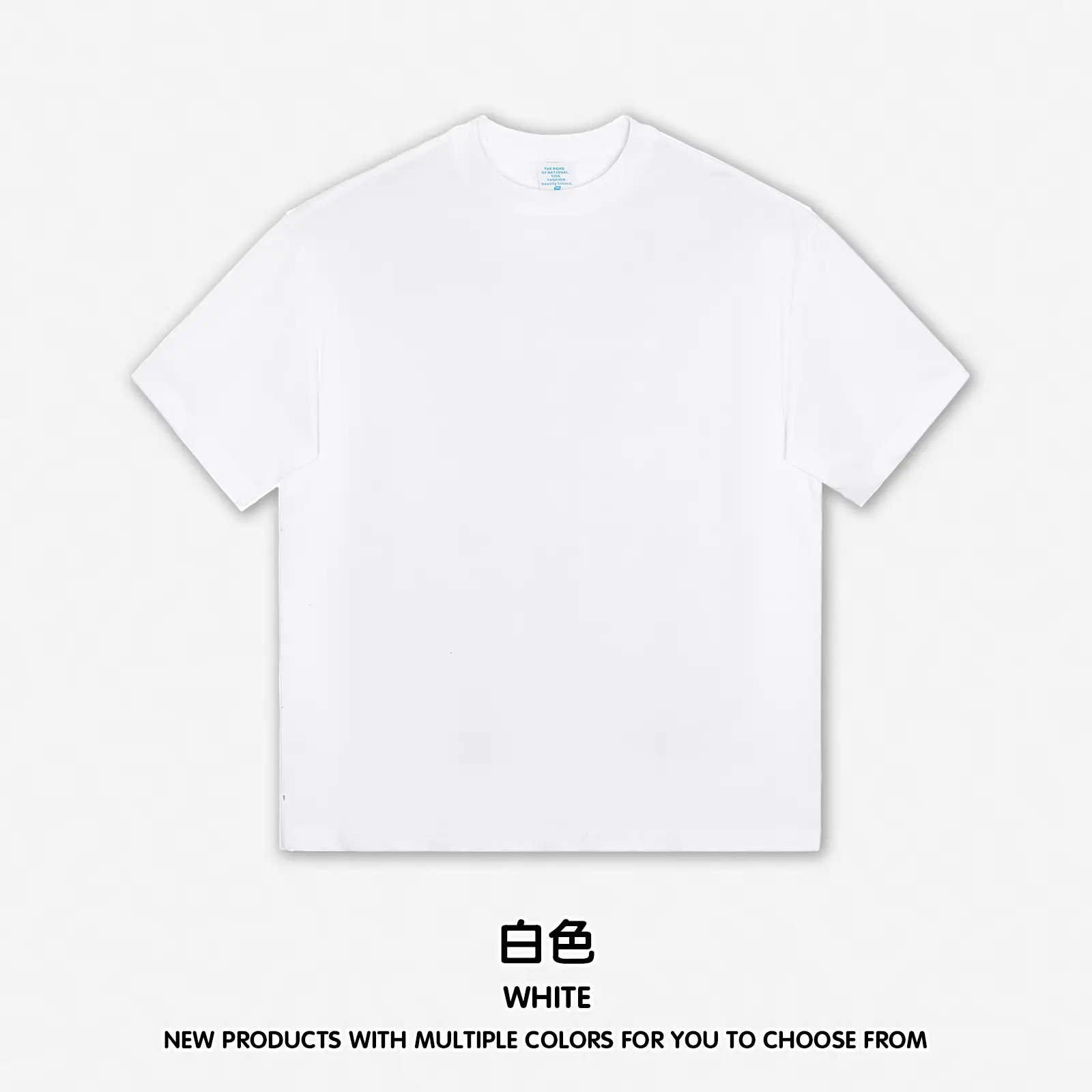 Mint Short Sleeve Cotton T-Shirt for Men - Image 2