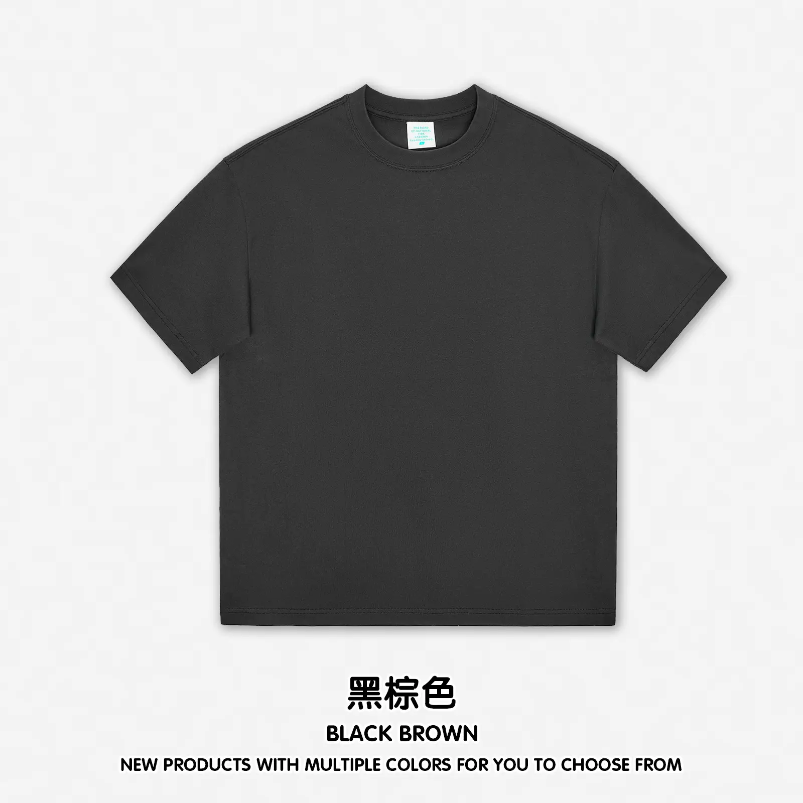 Mint Short Sleeve Cotton T-Shirt for Men - Image 4