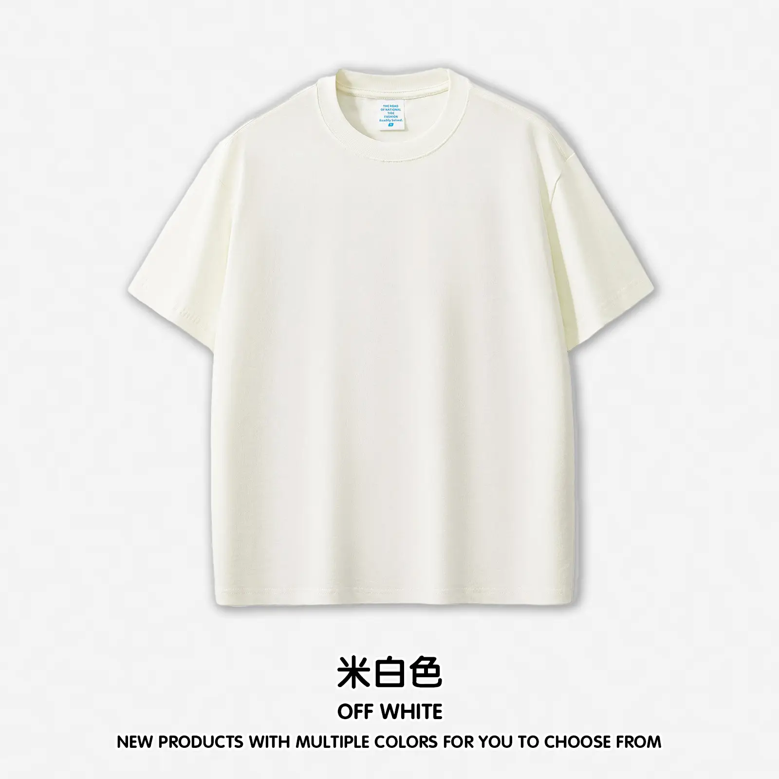 Mint Short Sleeve Cotton T-Shirt for Men - Image 5