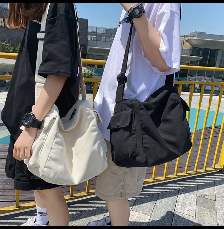 2023 Summer Green Sail Cloth Shoulder Bag â feature 10