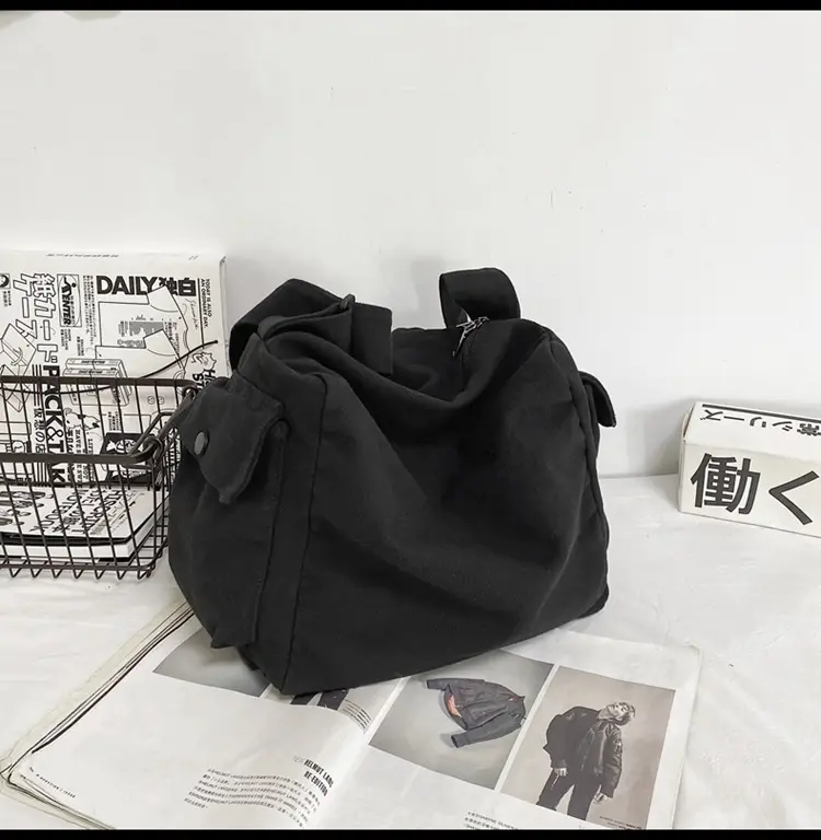 2023 Summer Green Sail Cloth Shoulder Bag â feature 19