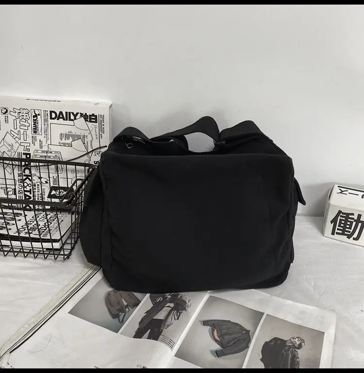 2023 Summer Green Sail Cloth Shoulder Bag â feature 21