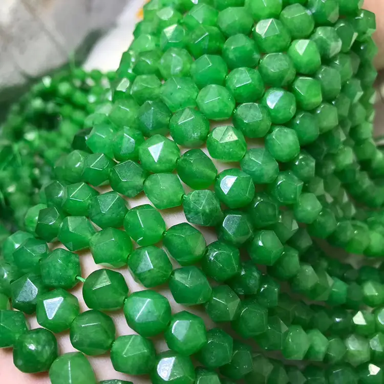 Taiwan Jasper Green Chalcedony Round Beads - Image 4