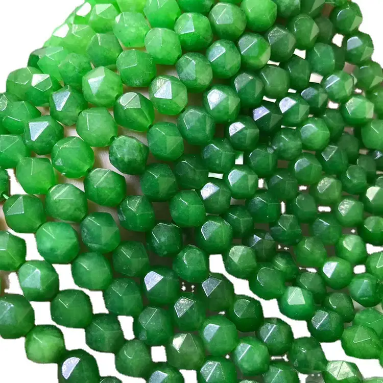 Taiwan Jasper Green Chalcedony Round Beads - Image 5