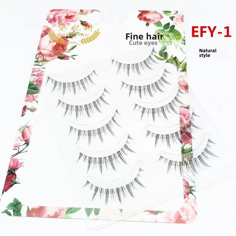 Ultra Fine Transparent False Eyelashes for Natural Look - Image 2