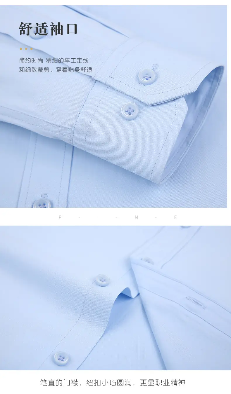 Men Light Blue Short Sleeve Polo Shirt 100% Cotton — feature 6