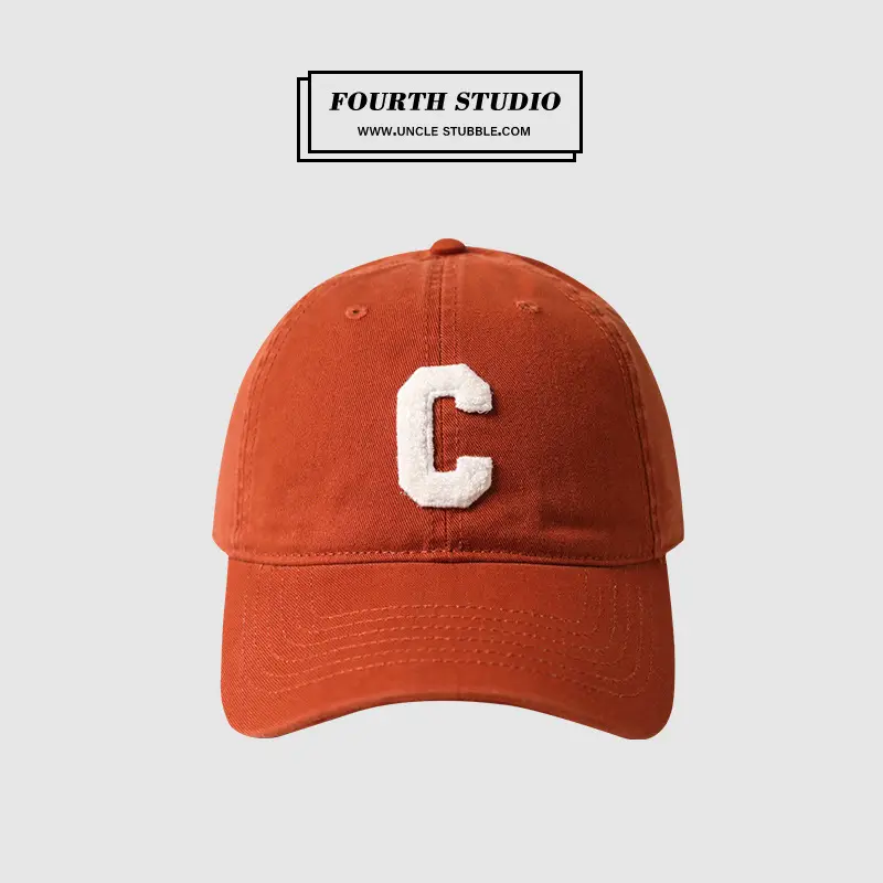 Zacha C-Word Baseball Cap Orange Men Women - Image 11