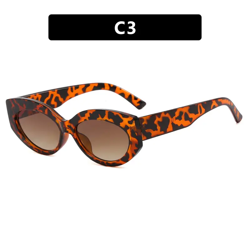 C9 Black Cat-Eye Sunglasses with Gradient Shades - Image 2