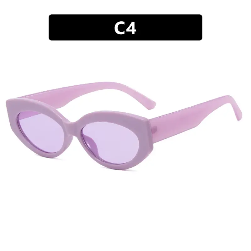 C9 Black Cat-Eye Sunglasses with Gradient Shades - Image 3