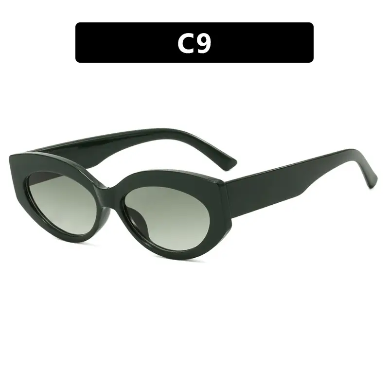C9 Black Cat-Eye Sunglasses with Gradient Shades - Image 6