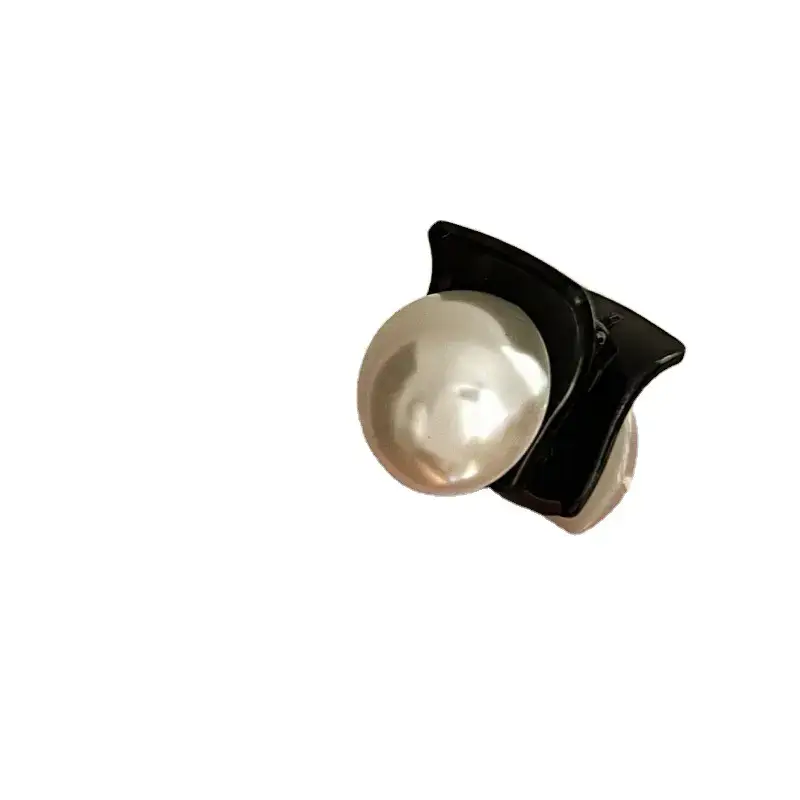 Pearl Hairpin Women's Half-Tie Hair Clip Small Size