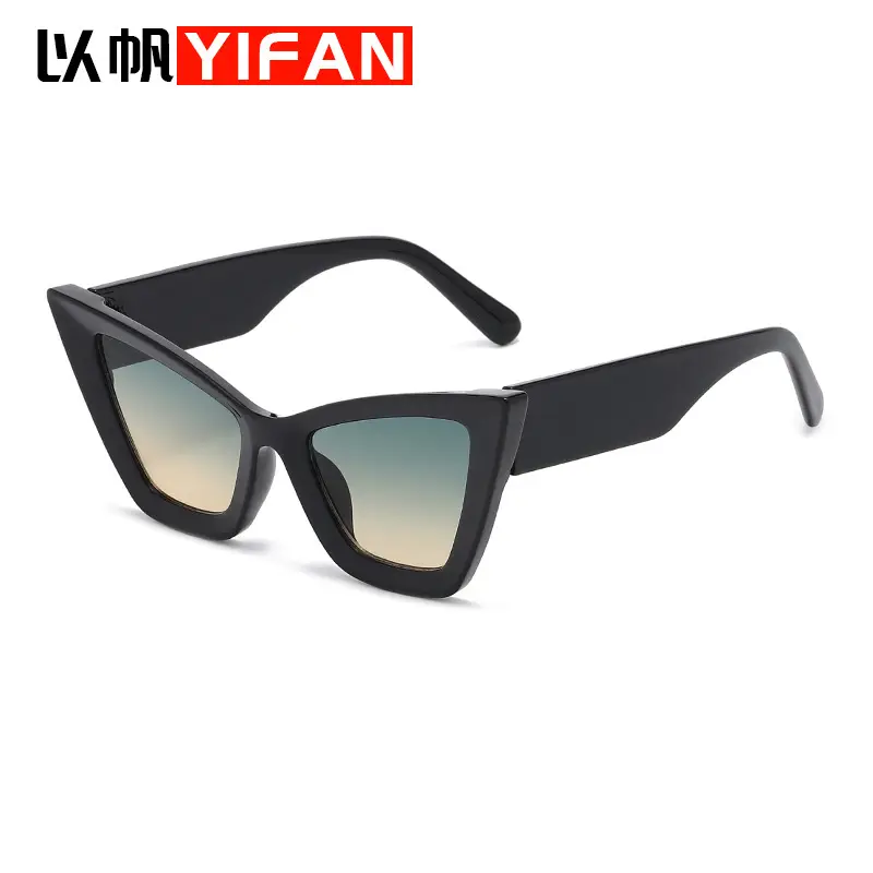 Cat-Eye Sunglasses for Men Anti-UV Face Show - Image 8