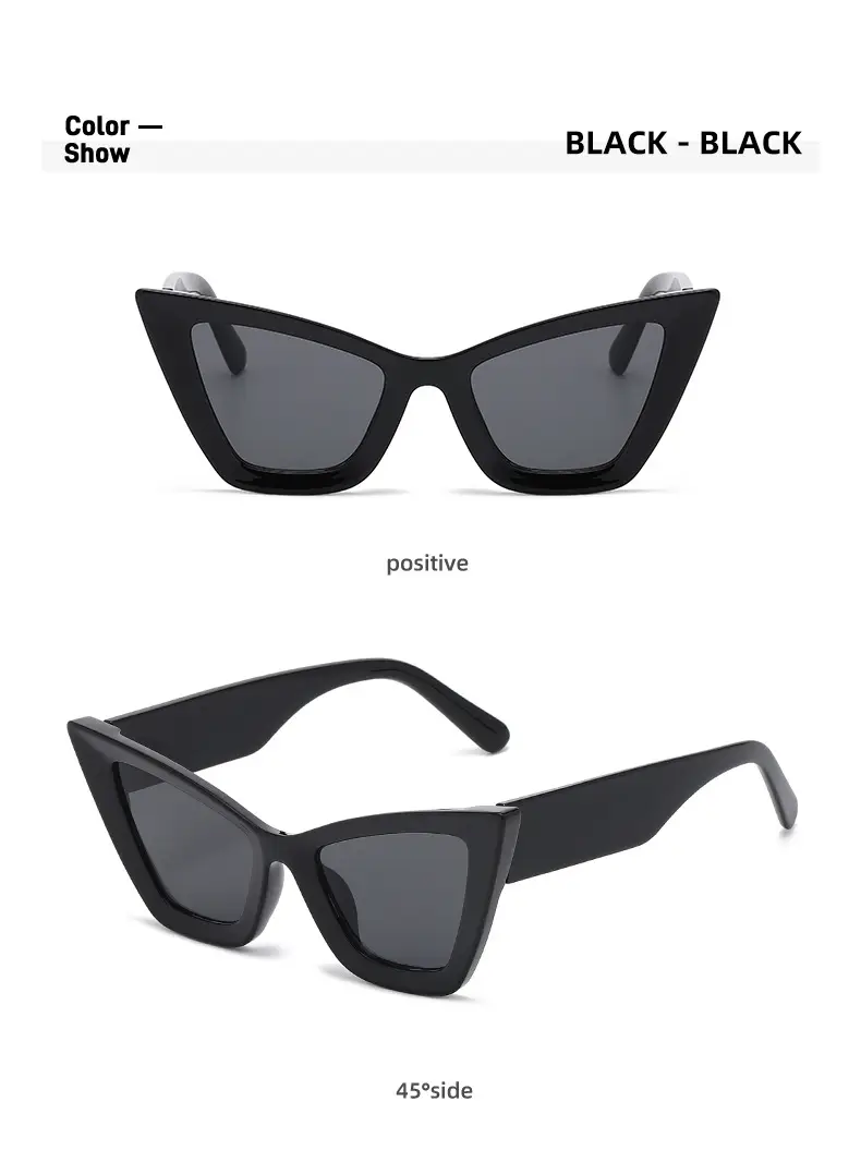 Cat-Eye Sunglasses for Men Anti-UV Face Show — feature 12