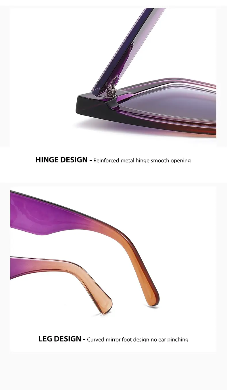 Cat-Eye Sunglasses for Men Anti-UV Face Show — feature 7