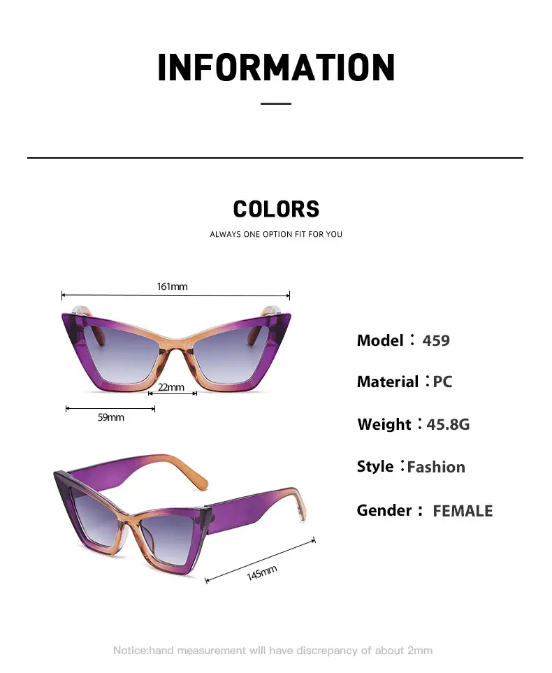 Cat-Eye Sunglasses for Men Anti-UV Face Show — feature 8