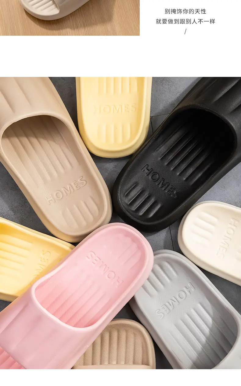 Women's Summer Slippers for Outdoor Use 2026 New Model Indoor Home Bathroom Non-Slip Slippers with a Soft Feel for Men — feature 19