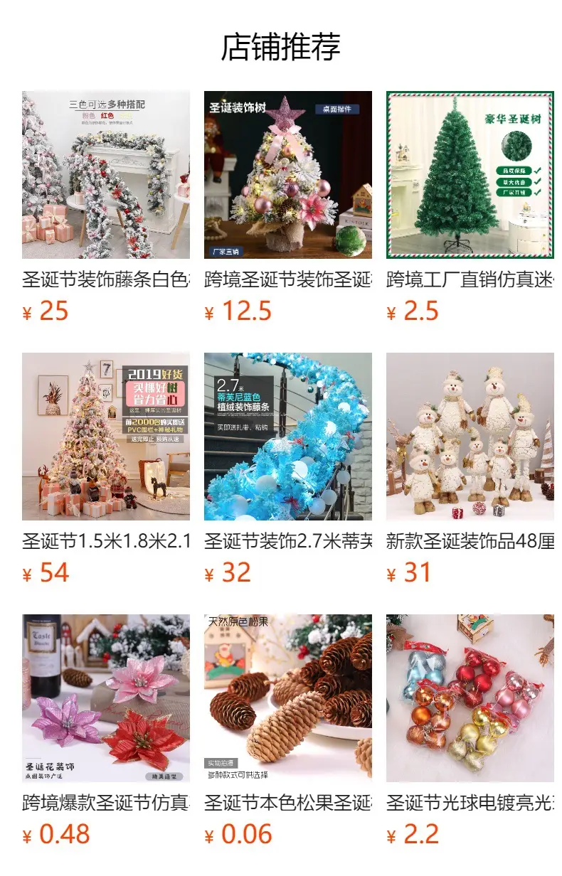 Golden 5-Piece Star Christmas Tree Decor — feature 1