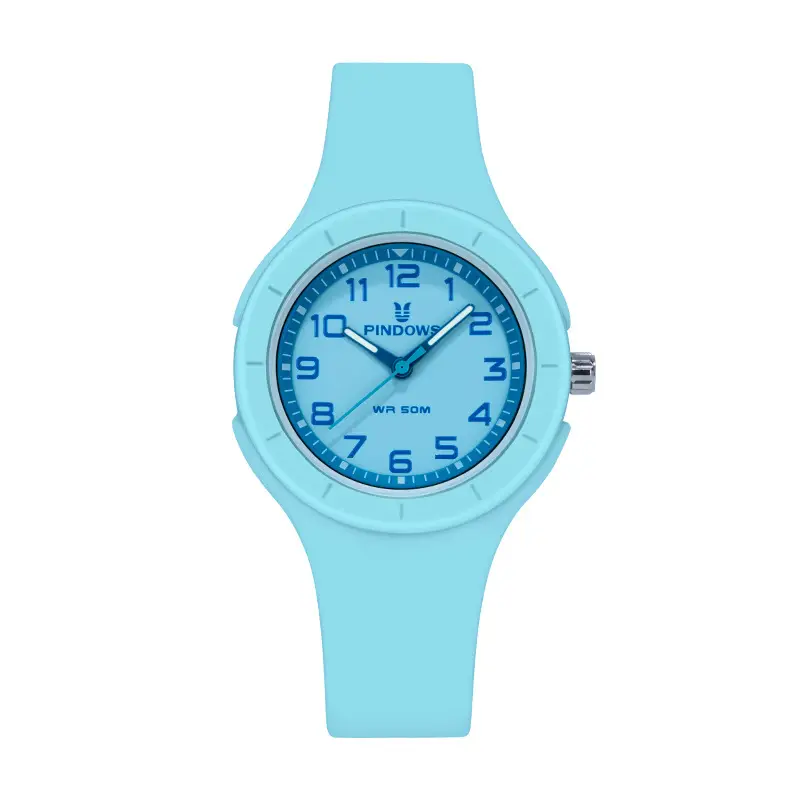 Pindao White Silicone Student Exam Watch - Image 10