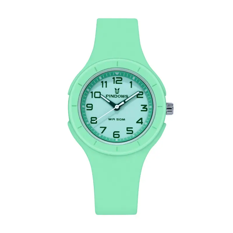 Pindao White Silicone Student Exam Watch - Image 11