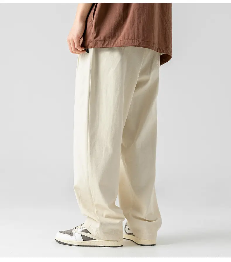 Men Fleece Lined Drapey Brown Pants 2025 — feature 19