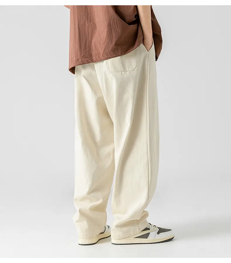 Men Fleece Lined Drapey Brown Pants 2025 — feature 20