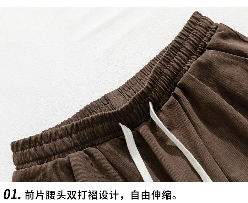 Men Fleece Lined Drapey Brown Pants 2025 — feature 41