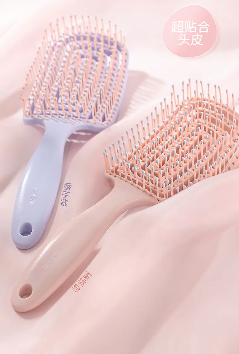 Women's Special High Cranial Top Hair Comb with Air Cushion — feature 1