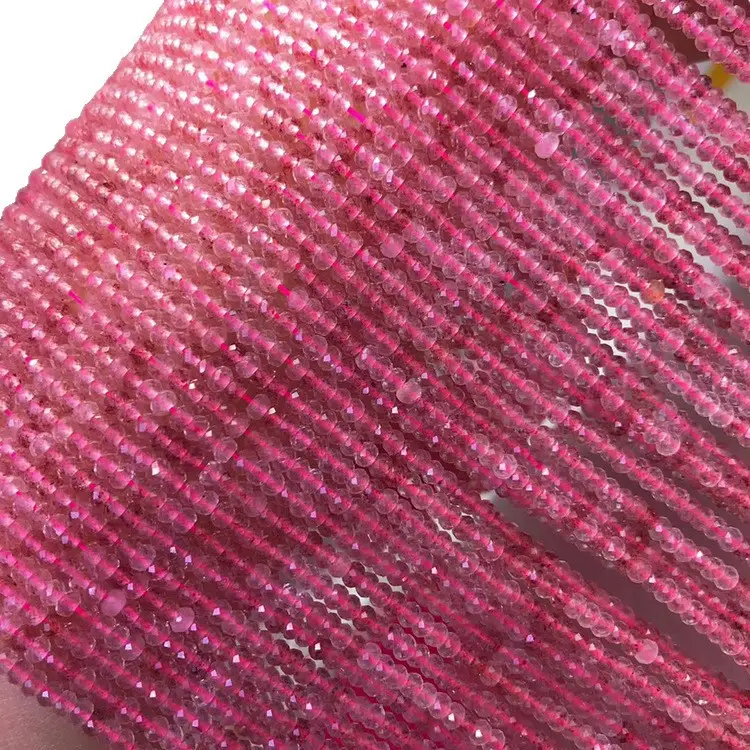 Strawberry Crystal Diamond Beads Semi-Finished - Image 5