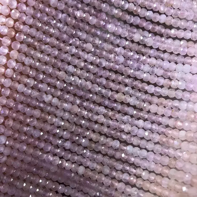 Natural Morganite Loose Beads Pink Semi-Finished - Image 3