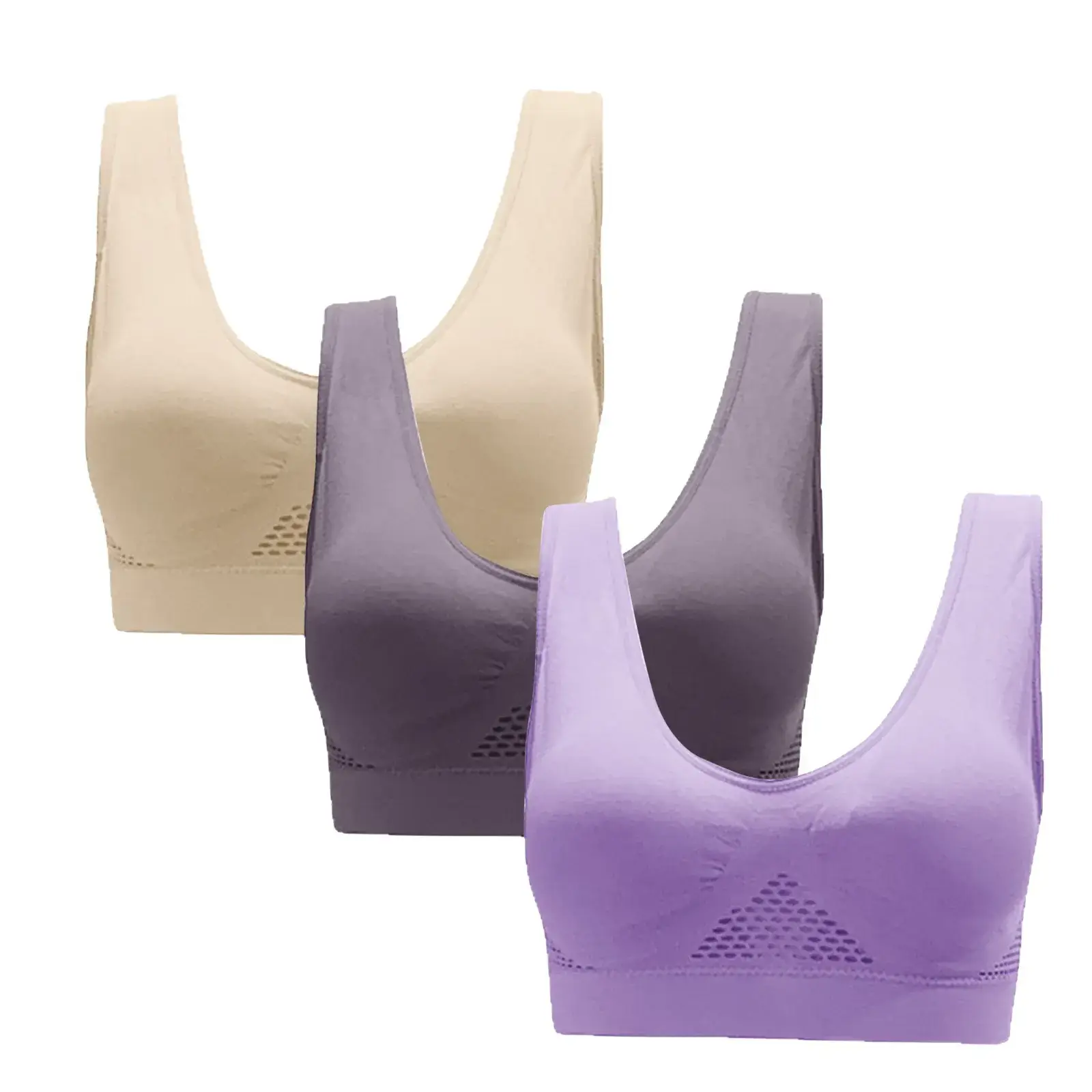 Mesh Yoga Bra No Steel Ring Running Vest for Women - Image 11