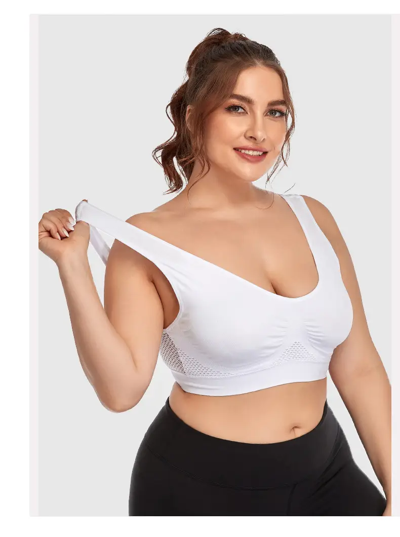 Mesh Yoga Bra No Steel Ring Running Vest for Women — feature 16
