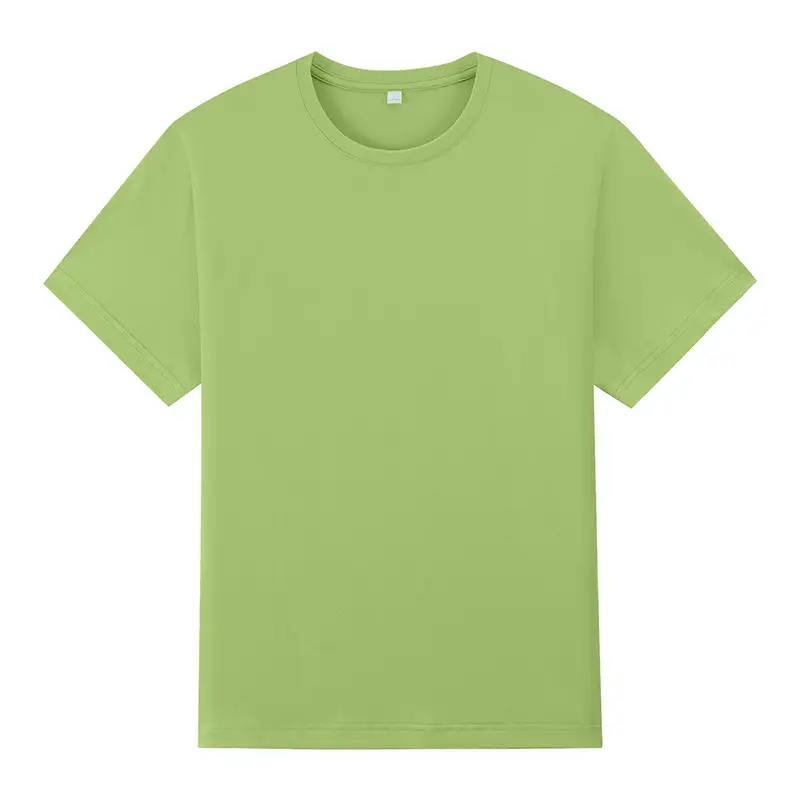 Pure Cotton Green Crew Neck T-Shirt