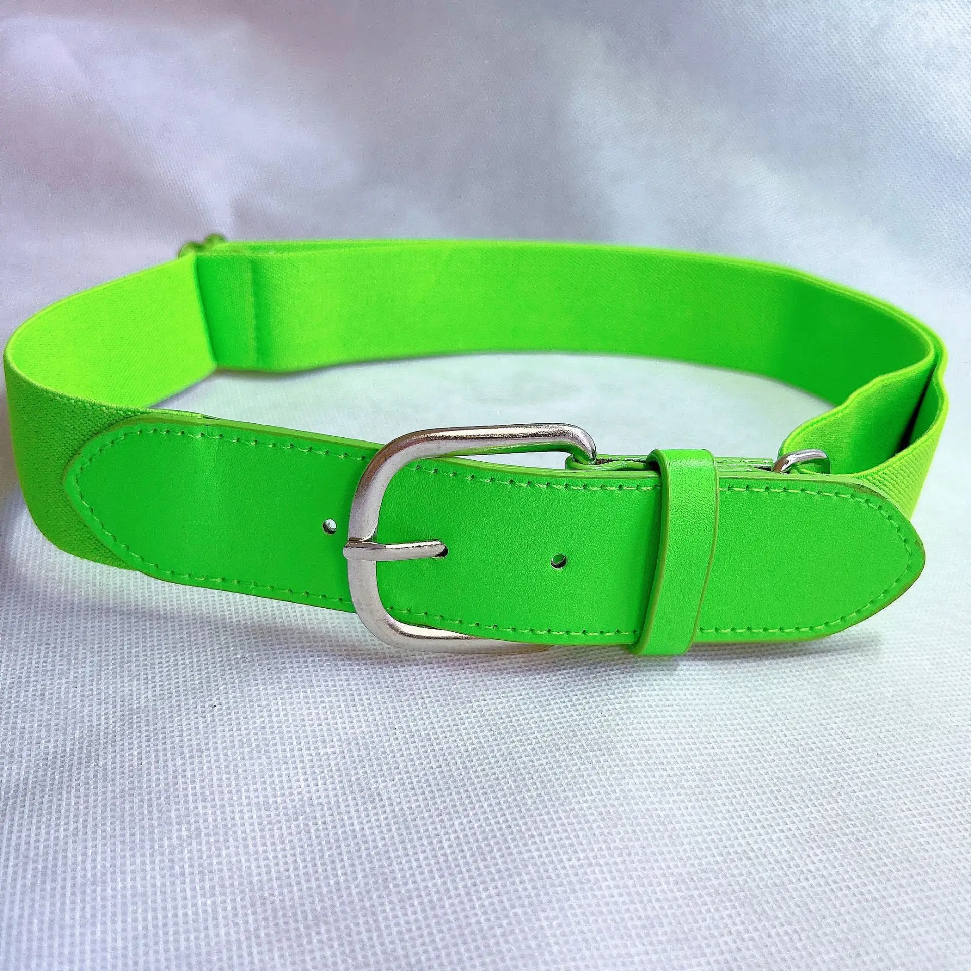 Black Leather Crossbody Belt for Girls Boys Casual Sport