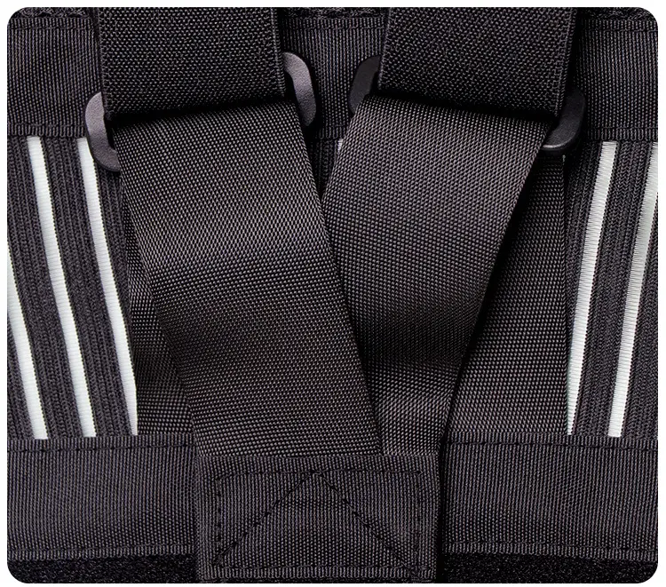 Cross-Body Squat Weightlifting Belt Black 4-Force — feature 13