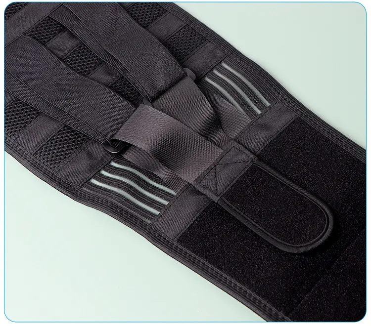 Cross-Body Squat Weightlifting Belt Black 4-Force — feature 14
