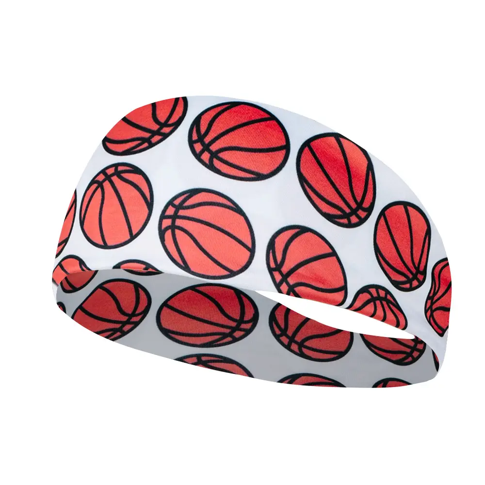 Sports Baseball Headband Yellow Red Stitched Men Women Running Fitness - Image 18