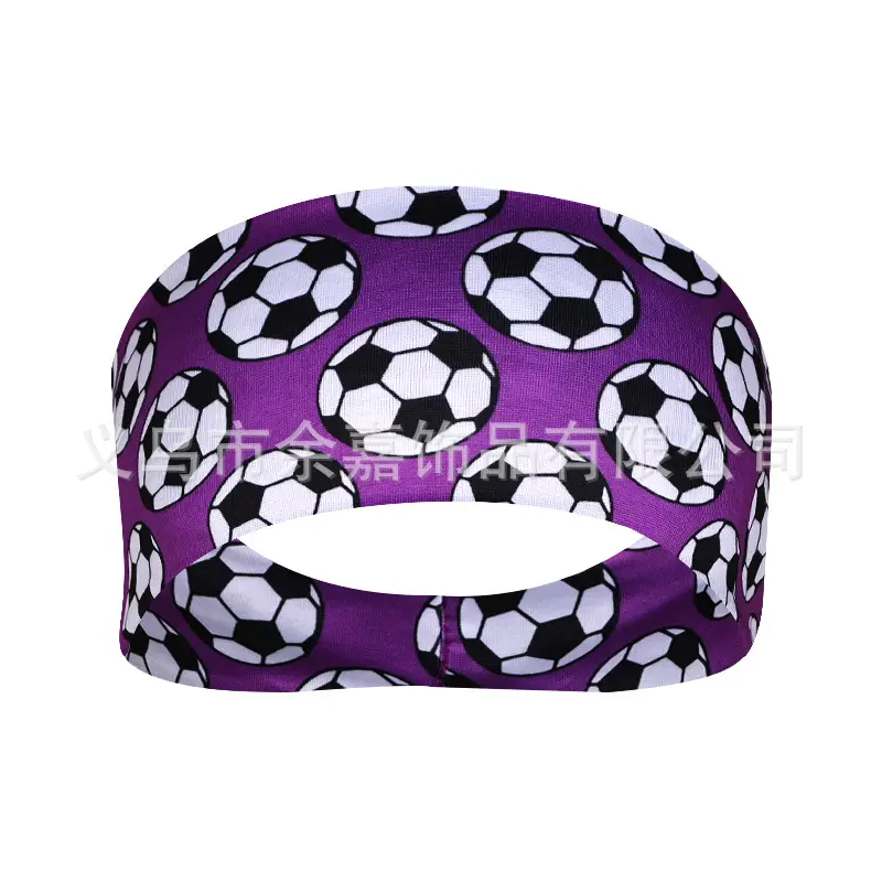 Sports Baseball Headband Yellow Red Stitched Men Women Running Fitness - Image 29