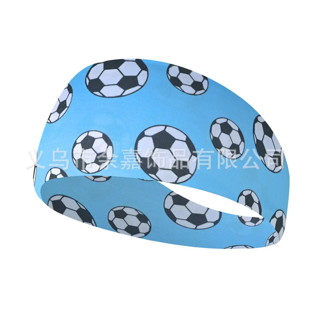Sports Baseball Headband Yellow Red Stitched Men Women Running Fitness - Image 34