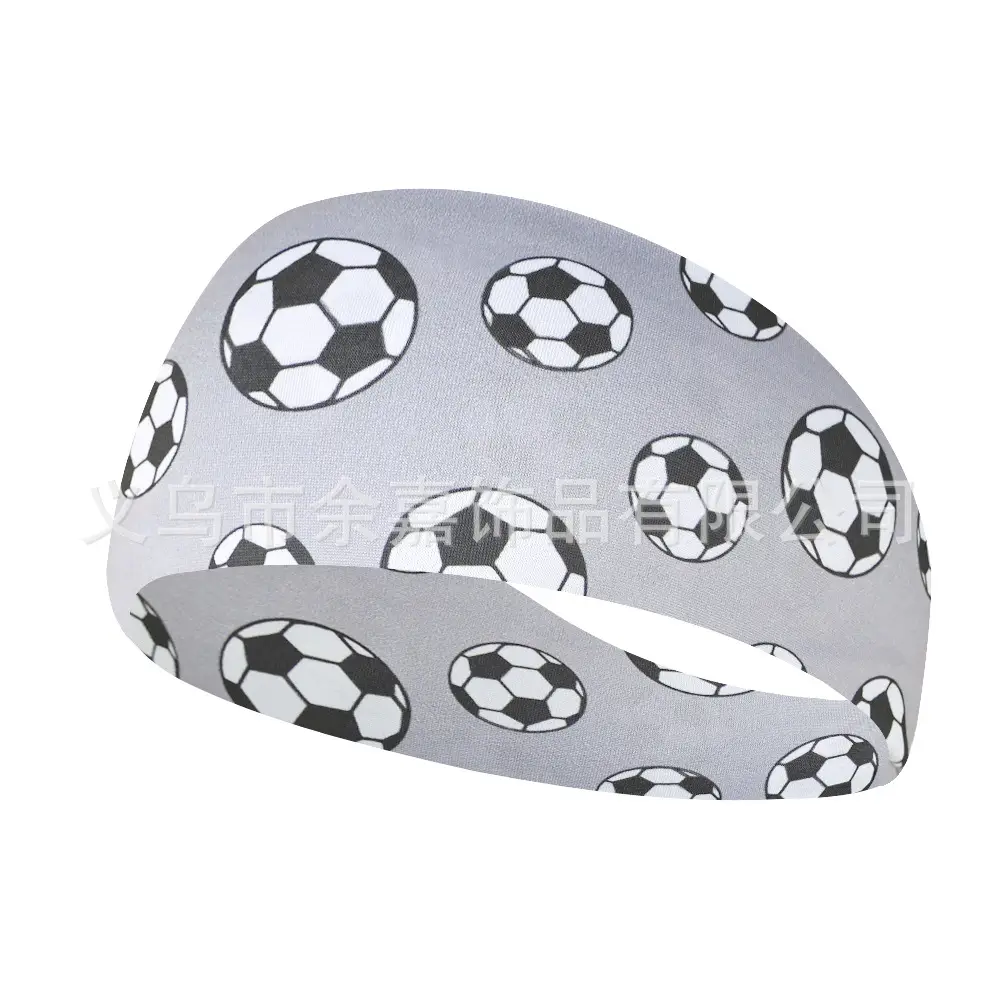 Sports Baseball Headband Yellow Red Stitched Men Women Running Fitness - Image 37