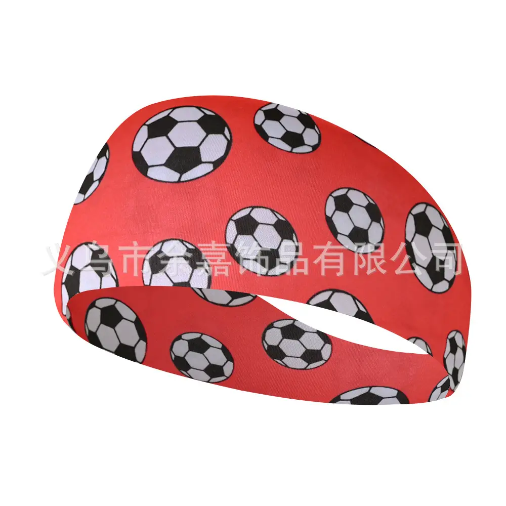 Sports Baseball Headband Yellow Red Stitched Men Women Running Fitness - Image 44
