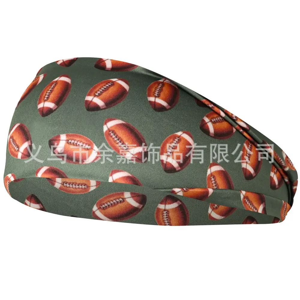Sports Baseball Headband Yellow Red Stitched Men Women Running Fitness - Image 46