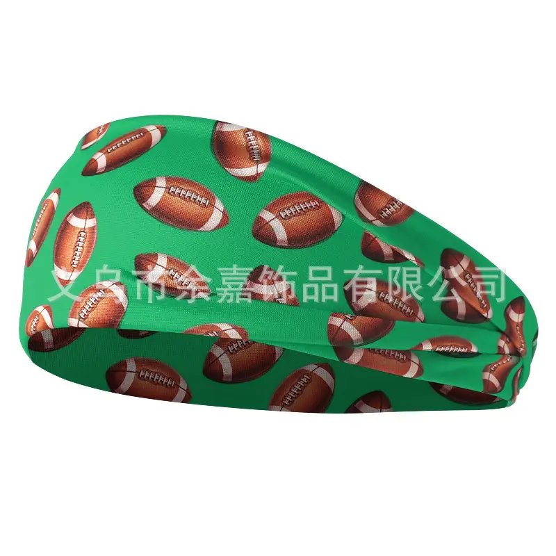 Sports Baseball Headband Yellow Red Stitched Men Women Running Fitness - Image 52