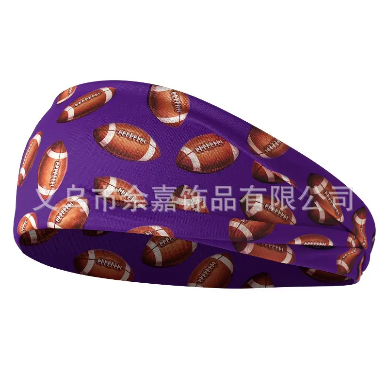 Sports Baseball Headband Yellow Red Stitched Men Women Running Fitness - Image 53