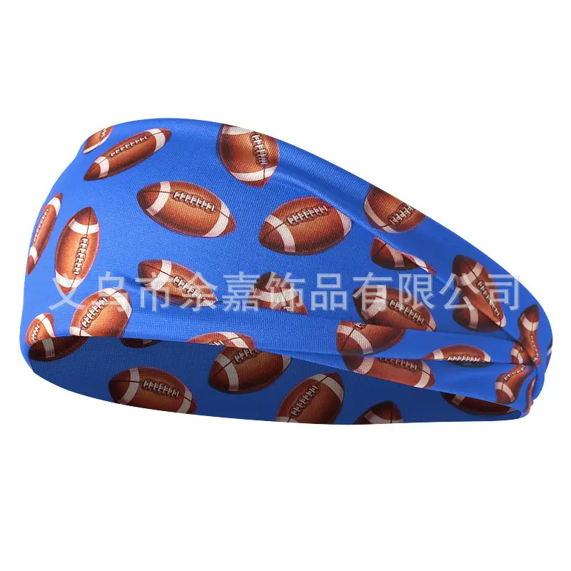 Sports Baseball Headband Yellow Red Stitched Men Women Running Fitness - Image 55