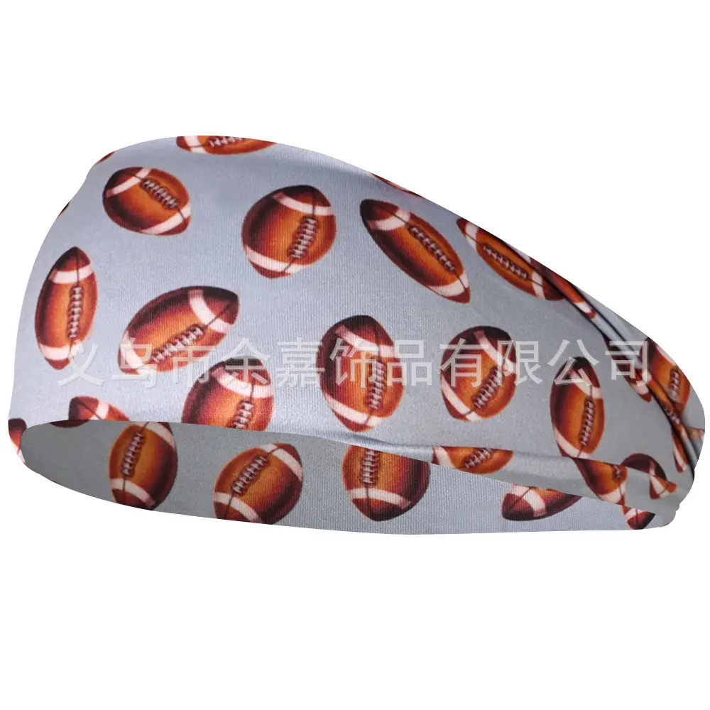 Sports Baseball Headband Yellow Red Stitched Men Women Running Fitness - Image 56