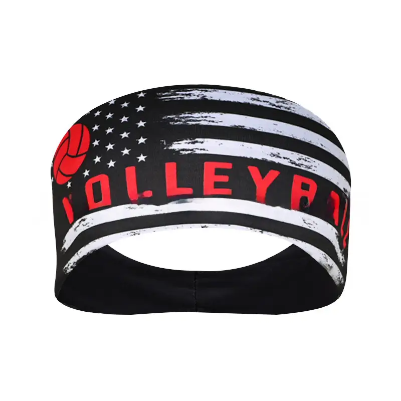 Sports Baseball Headband Yellow Red Stitched Men Women Running Fitness - Image 20